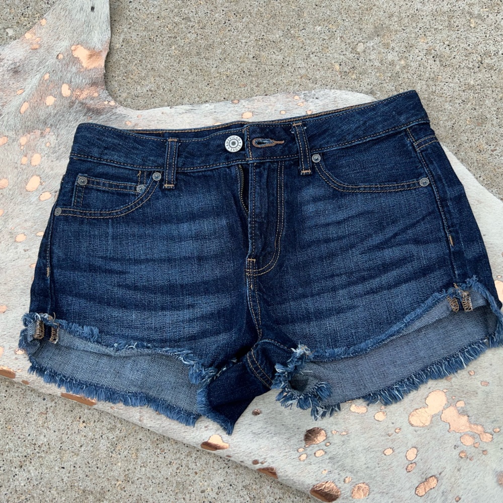 American Eagle Denim Distressed Shorts